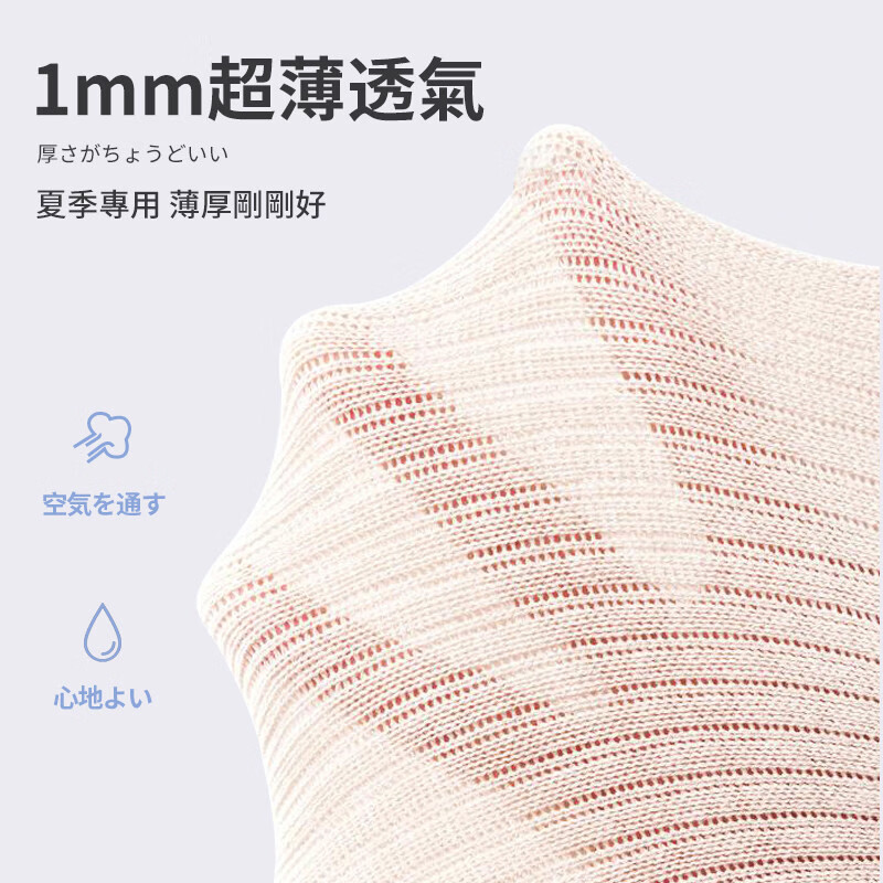 LISM日本品质蚕丝护膝盖男女士薄款关节保暖中老年夏季防寒防滑护膝套 四季防寒款【7A蚕丝蛋白纤维】厚3mm 2XL