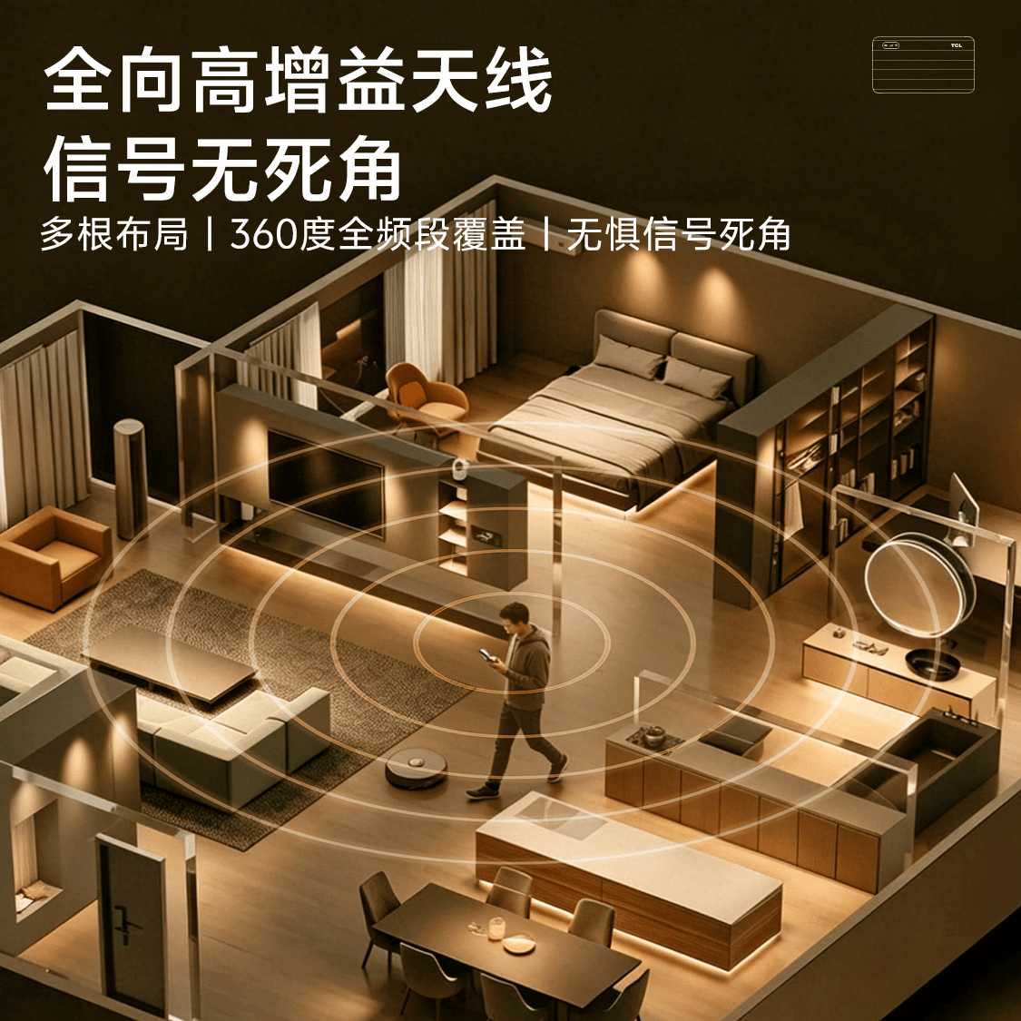 TCL【热销榜NO.1】随身wifi6移动无线wi-fi免插卡携带式车载4G路由器网卡无线流量全国通用2026款5GXY 【重磅新品】紫光展锐芯片-3000毫安长续航 不限速不虚标月享1500G流量