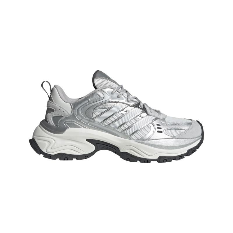 adidas明星同款下班鞋SHADOW FEVER缓震厚底网面老爹鞋阿迪达斯   浅灰/深灰/晶白 (推荐女生选小半码)   42