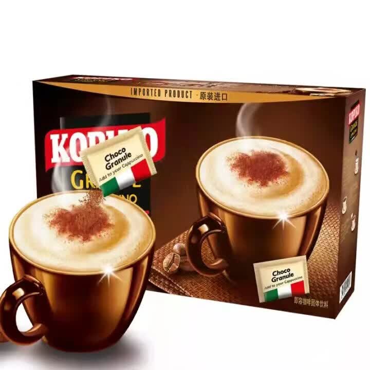可比可（KOPIKO）印尼可比可卡布奇诺咖啡意式拿铁速溶3合1原味白咖啡 卡布奇诺咖啡726g*1盒(24包)