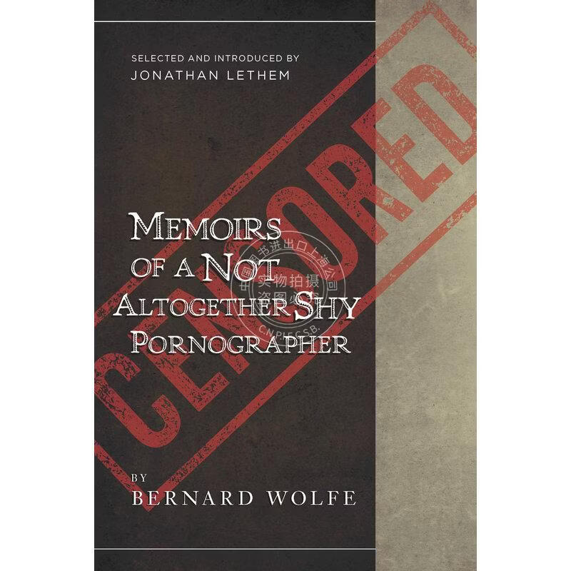 预售 Memoirs of a Not Altogether Shy Pornographer 企鹅兰登