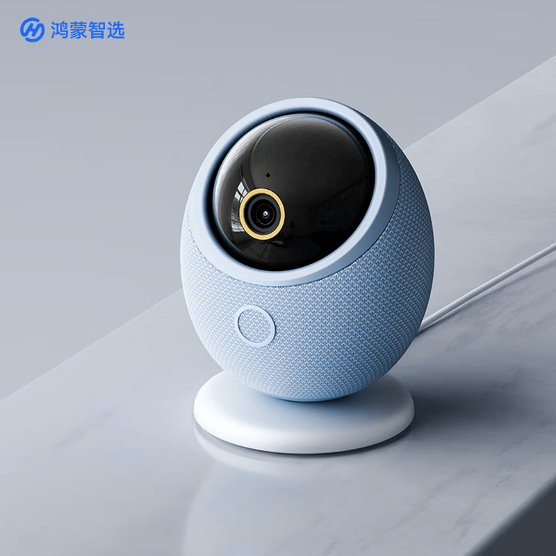 鸿蒙智选监控摄像头雀蛋Pro智能4K家用监控器支持华为智慧生活360度带夜视全景室内婴儿宝宝宠物老人看护器 【4K级360度全景】64GB+赠180天云存储