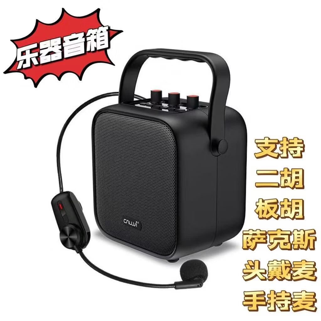 扩威(callvi)CallVi扩威 W5手持无线麦克风户外唱歌K歌广场舞音响 教师导游小蜜蜂扩音器耳麦蓝牙音箱带TWS功能 型号W5音箱+无线耳麦 蓝牙版
