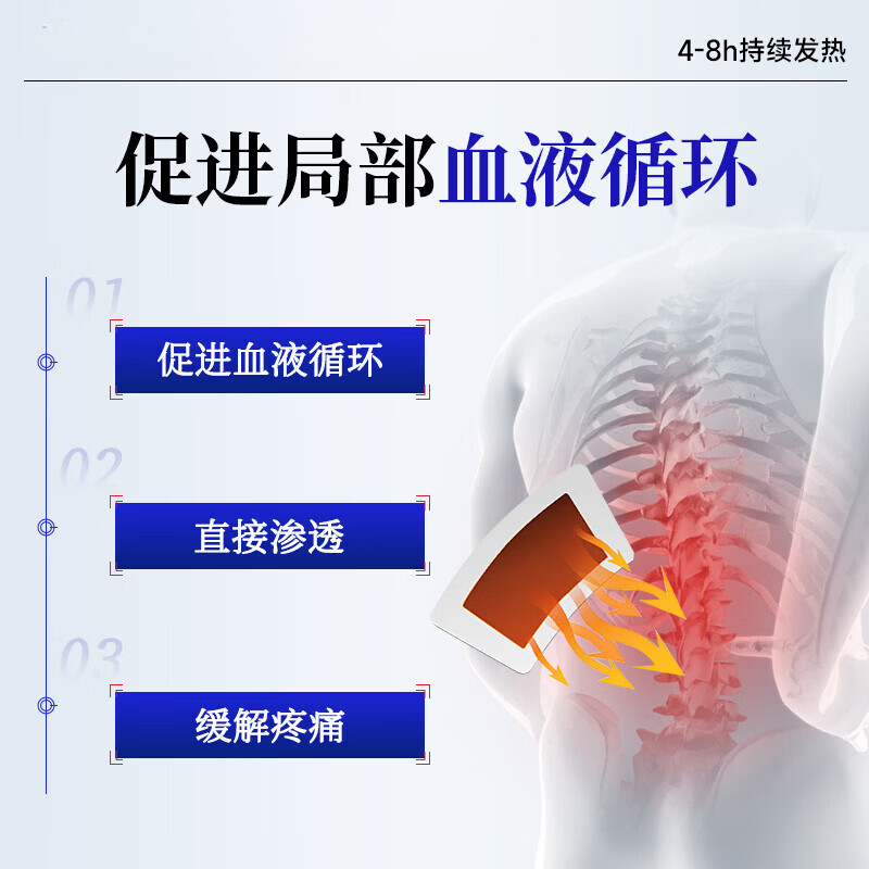 战立克远红外活血止痛贴腰椎突出贴肩周炎颈椎病腰腿头痛关节炎 【腰椎间盘突出症】 【10盒】远红外活血止痛贴