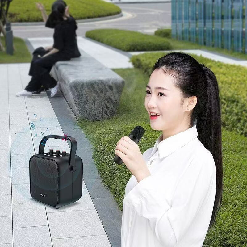 扩威(callvi)CallVi扩威 W5手持无线麦克风户外唱歌K歌广场舞音响 教师导游小蜜蜂扩音器耳麦蓝牙音箱带TWS功能 型号W5音箱+无线耳麦 蓝牙版