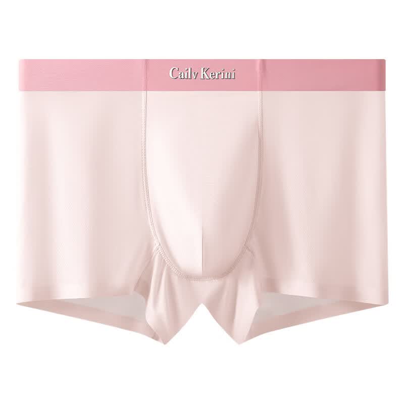CKck男士内裤专柜正品新款ck男士内裤冰丝 4条方盒【樱花粉+月光白+摩卡咖+暮山灰】 2XL (140-160斤)