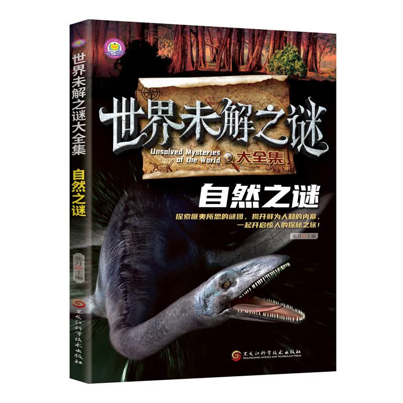 世界未解之谜大全6-15岁中小学生课外拓展阅读 1-6年级中小学生阅读书 中国未解之谜 中小学生科普课外书 世界未解之谜大全集：自然之谜【90页】 无规格