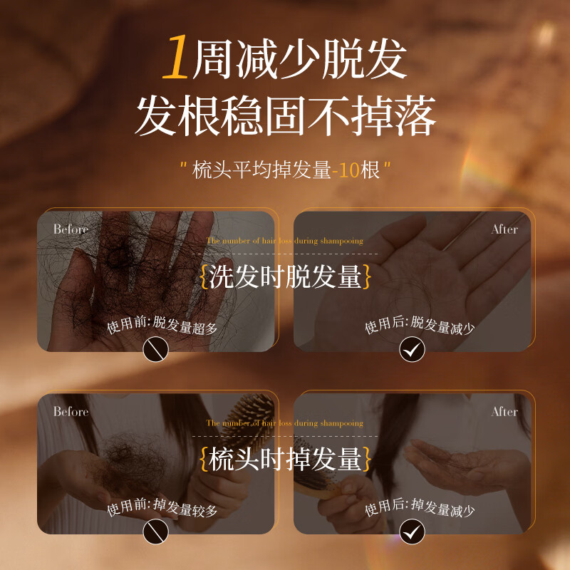 PUNOMO新西兰进口防脱洗发水发育生姜控油去屑蓬松固发养发柔顺男女专用 【防脱固发】洗发水500ml