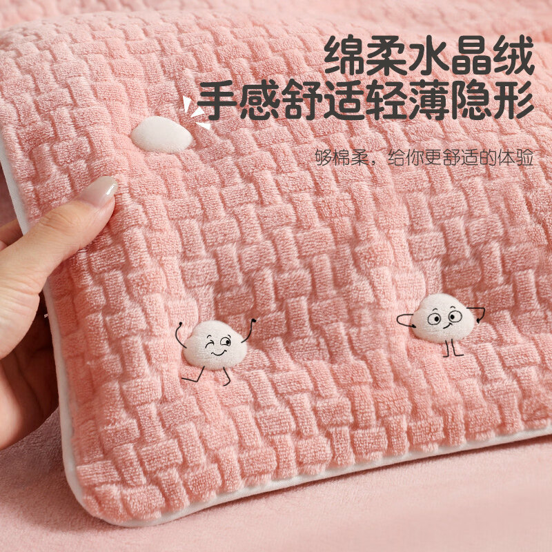 咏幻被子家用新款固定器无针安全可拆卸隐形棉被床单被套被罩防跑神器 米白【云朵形】16个装+收纳盒送安装工具