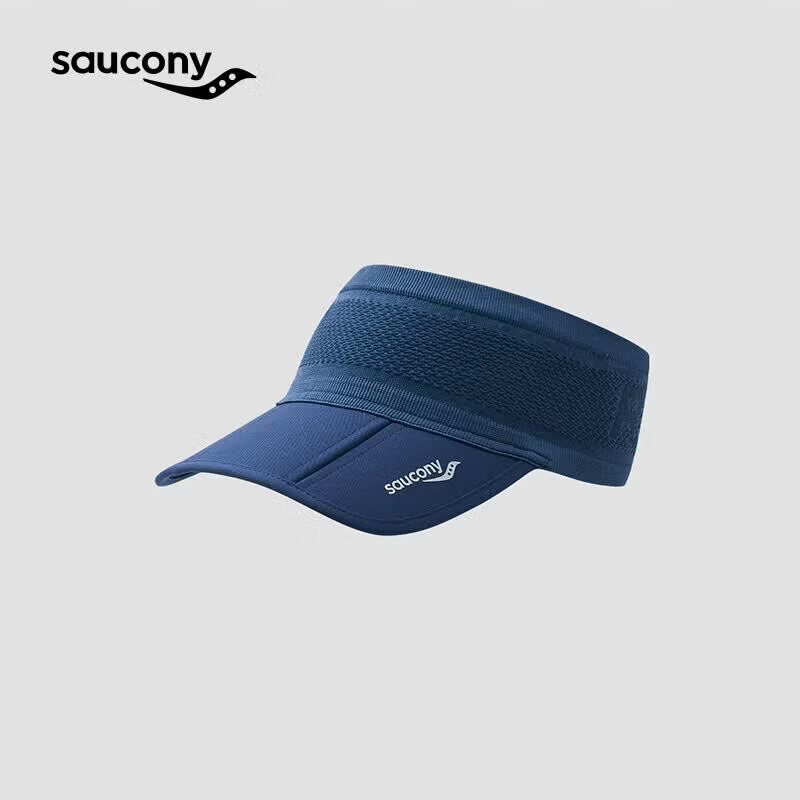 SAUCONY索康尼中性26春夏新品跑步运动训练散热轻量空顶帽 皇家蓝 均码