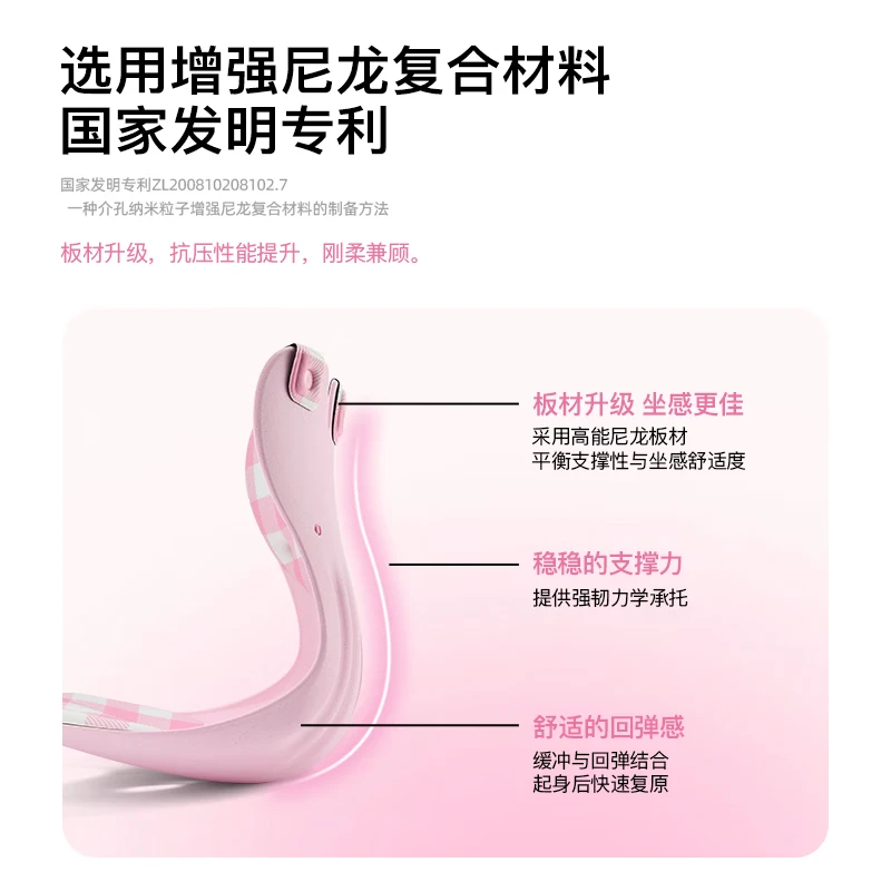 BKT护腰坐垫人体工学腰靠靠背办公座椅久坐靠背腰垫椅靠垫坐姿椅垫子 超大版气质灰+坐垫套【推荐150斤以上适用】
