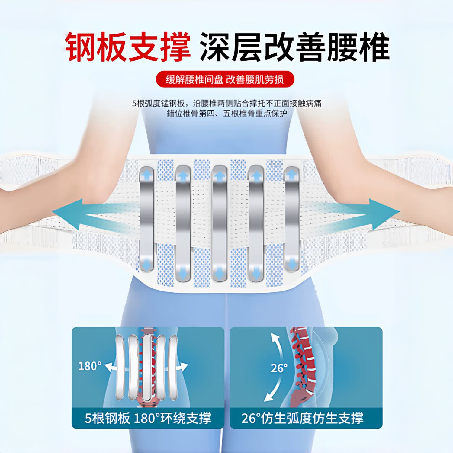 LISM日本品质护腰带腰间盘突出腰肌劳损夏季透气薄款腰围腰部男女腰托 【礼盒装】夏季薄款护腰带灰白色 XL【170-200斤 适合腰围100-115cm】 LISM日本品质护腰带腰间盘突出腰肌劳损夏季透气薄款腰围腰部男女腰托 【礼盒装】夏季薄款护腰带灰白色 XL【170-200斤 适合腰围100-115cm】
