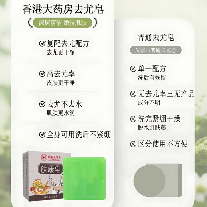 RSRDDY【一洗就掉】祛疣皂瘊尤皂猴子小肉粒痘痘粉刺清洁去尤香皂全身皂 一盒【初步祛无粒】26%客户选择