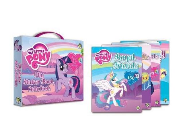 小宝玛莉 My Little Pony: My Sticker Book Collection 进口原版英文故事书