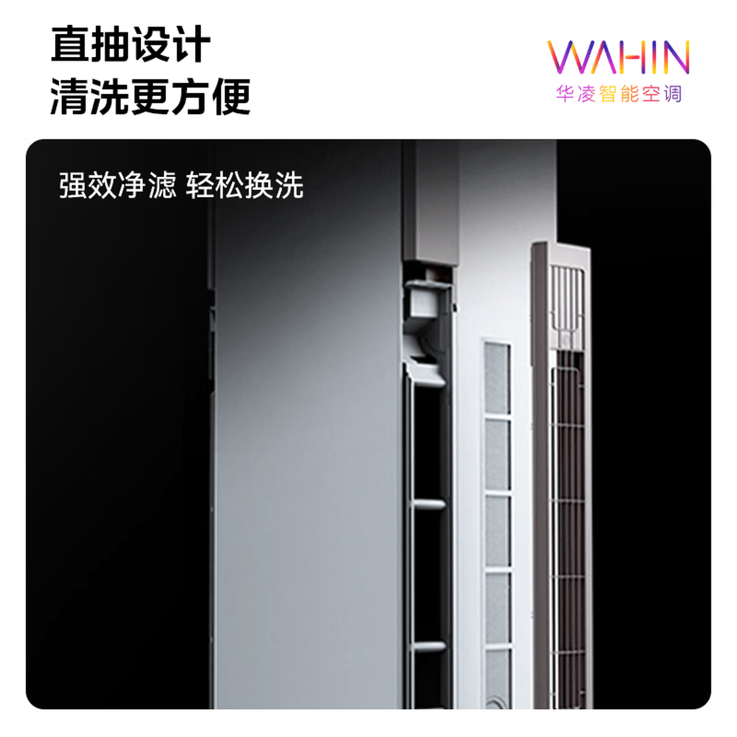 华凌5匹柜机空调适配380V三相电立式柜机超省电新一级能效变频商居两用中央空调RFD-120LW/N8HA1S
