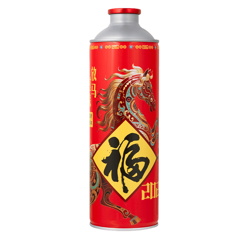 雪花啤酒礼盒福罐 全麦芽高浓度醇厚啤酒 1L 1罐 单瓶装 到期日6月