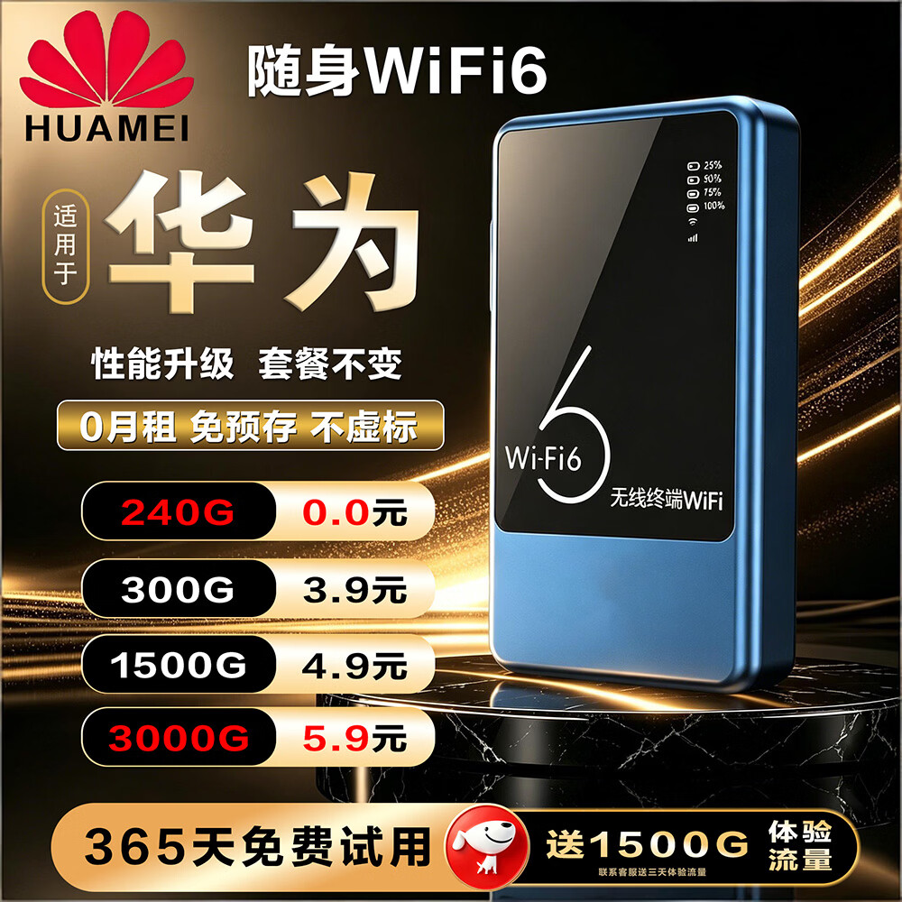 敖赞5G【5.9元3000G】千兆随身wifi充电宝无限制高速流量免预存2026款三网全国通用便携车载上网卡宽带 5G-全网通【帝王版】-Ai大模型加速-终身质保 X18【终身质保】-365天免费试用 京东折扣/优惠券