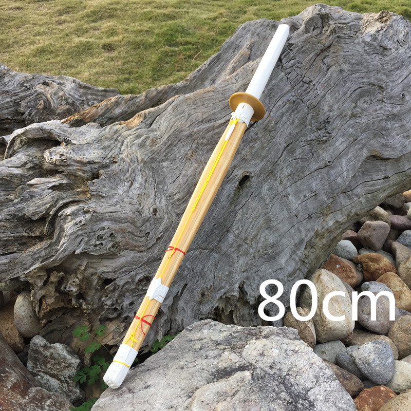 zoci剑道竹剑练习39a流儿童锻炼道合气二竹刀少女cos拍未 80cm