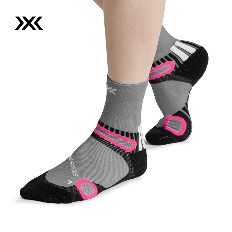 X-SOCKS徒步探索短筒袜-HIKE DISCOVER ANKLE 透气抑菌袜子 XS-H7AAS26U 云石灰 42-44