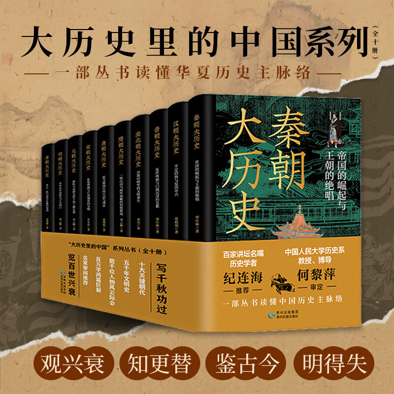 大历史里的中国系列全10册 【10册】大历史里的中国
