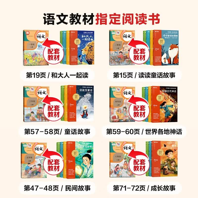 学而思2026新版快乐读书吧一年级上册和大人一起读全四册课外阅读必读书目同步新教材语文人教版教材配套课外书籍读物暑期作业学生党北大名师精讲大字注音版北大毕业名师直播好价金牌播音 开学季 图 5