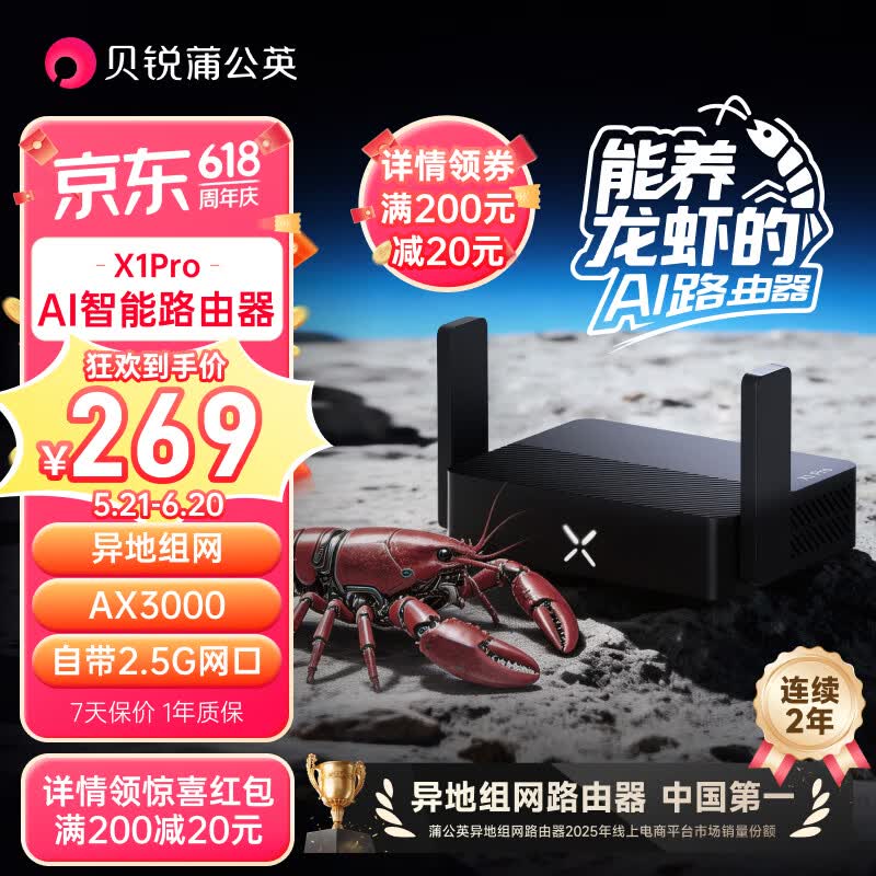 贝锐蒲公英X1Pro