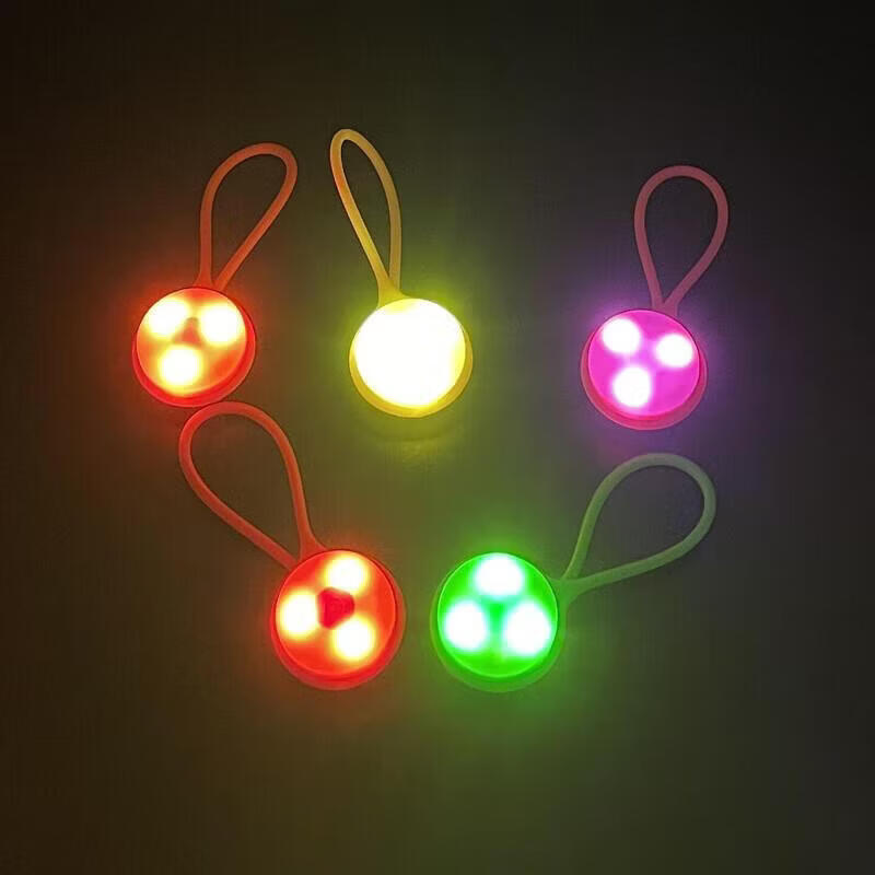 【严选】新款led帐篷灯户外露营探险应急灯夜跑骑行背包灯自行车 【户外露营探险应急灯】随机 1个