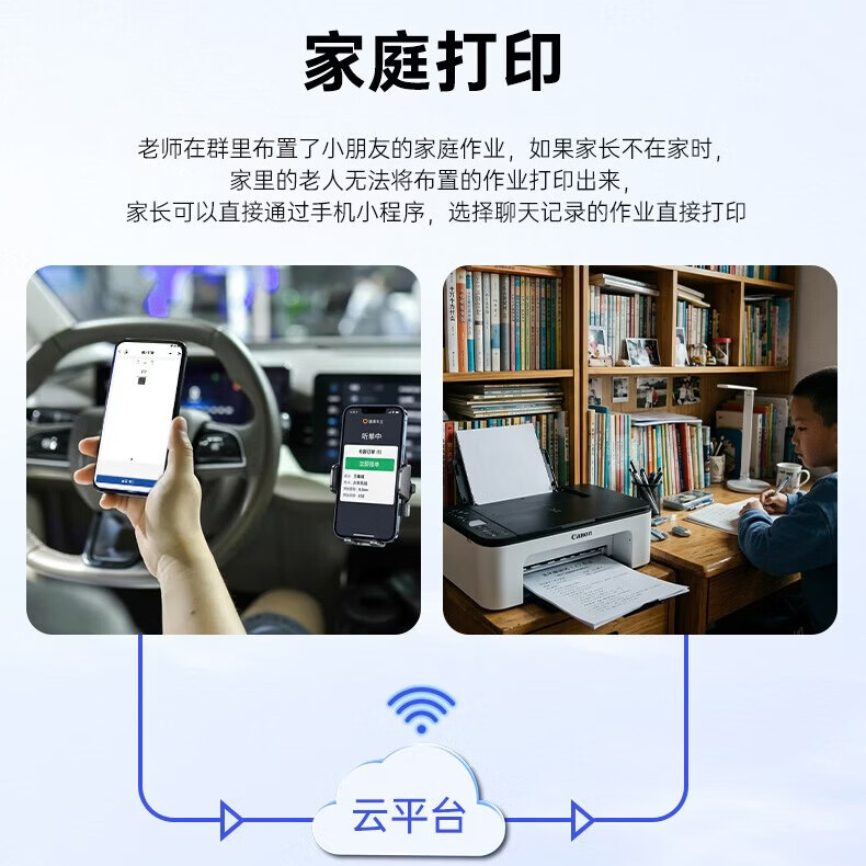 优籁特（ULT-unite）打印云盒打印机无线接收器 远程打印电脑共享安卓苹果手机usb打印机改无线网络打印机共享 【远程USB打印服务器】1拖1