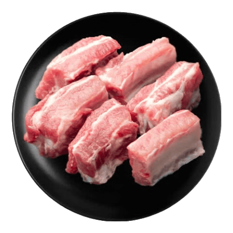 鲁南顺发黑猪排骨 （含脆骨10%）肋骨猪肉生鲜 净重4斤 源头直发