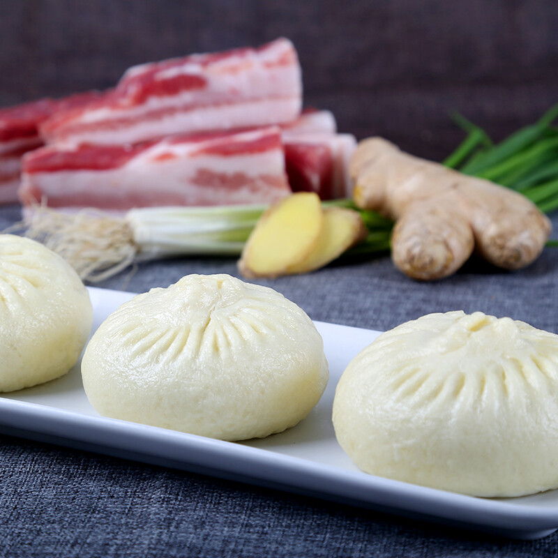 包子 80g*10个 鲜汁大肉包扬州特产手工速冻包子半成品儿童营养早餐