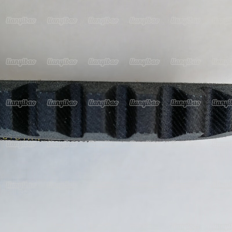 三角带齿形b型17x600至1800带齿电动机汽车传动带微耕机齿轮皮带 三角