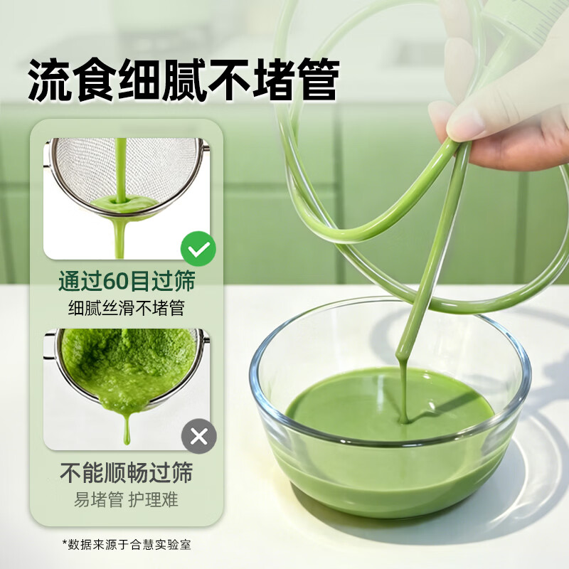 合慧老人鼻饲流食破壁机家用饭菜打粉碎可拆清洗辅食搅拌机术后病人专业营养料理机 【无刷纯铜电机】流食破壁机
