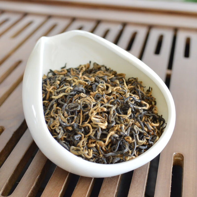 祁门红茶祁红香螺工夫红茶叶浓香型安徽红茶礼盒送礼 祁红金针 500g