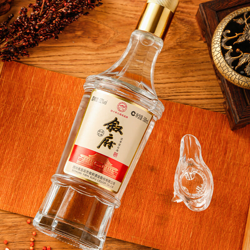叙府酒 盛朋 五粮浓香型白酒 商务宴请接待酒 高端礼盒酒送礼长辈 52度 500mL 6瓶 整箱装