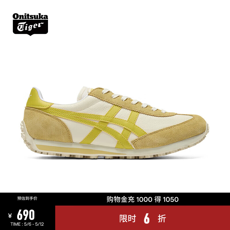 Onitsuka Tiger��V���¿��˶���Ů������Ь�˶��������Ь EDR 78 ��ɫ/��ɫ 37.5 630Ԫ
