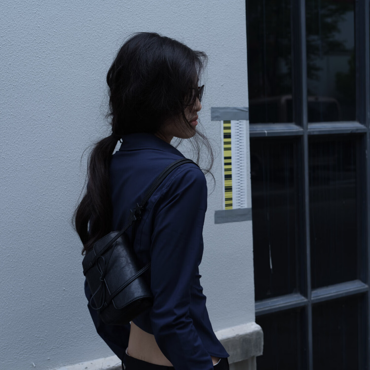 ECODAY原创设计桃结包新款单肩包女包斜挎包小方包马卡龙色女友生日礼物 极光黑 高端实用走心生日礼物送女生