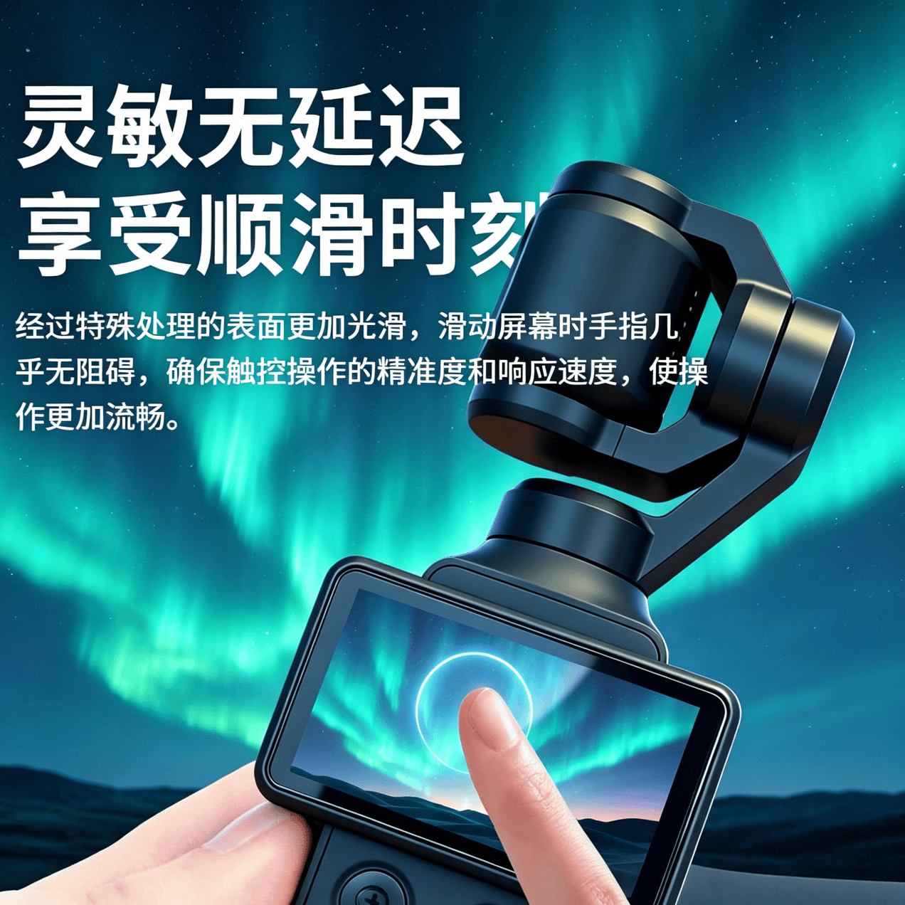 MPPMCK适用pocket4/3口袋灵眸相机屏幕钢化膜保护膜高清贴膜镜头防刮防爆防污AR增透配件 2套高清【镜头膜＋屏幕膜】送延长手柄螺丝1个