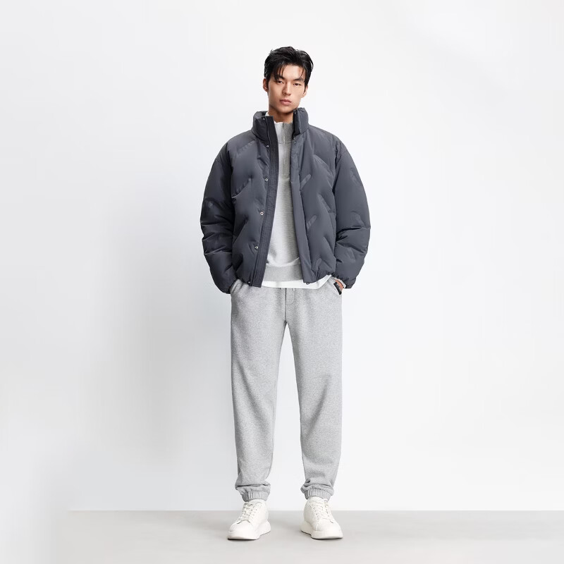 杰克·琼斯（JACK&JONES）男士羽绒服合集 226112053E39珍珠黑 M （175）