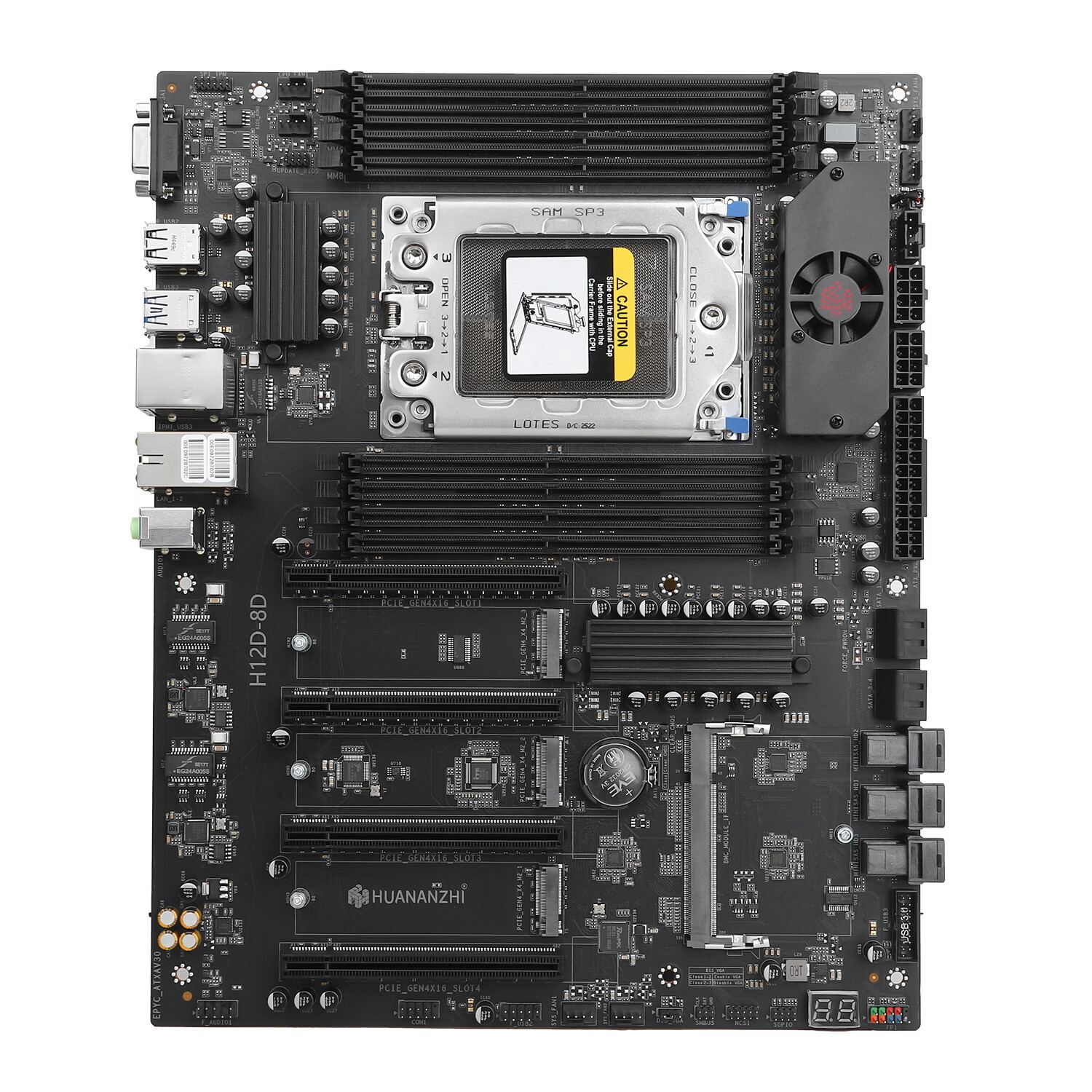 华南金牌 H12D 8D EPYC7002 AI BMC IPMI2.0 H12D 8D BMC EPYC 图 3