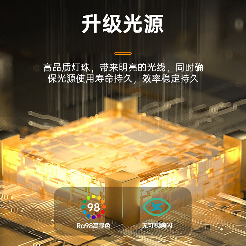 雷士led灯带低压24vcob灯带高显色全光谱无频闪灯条吊顶超亮线条180灯 雷士cob舒适光(超亮)1米价格 暖白光(4000k)