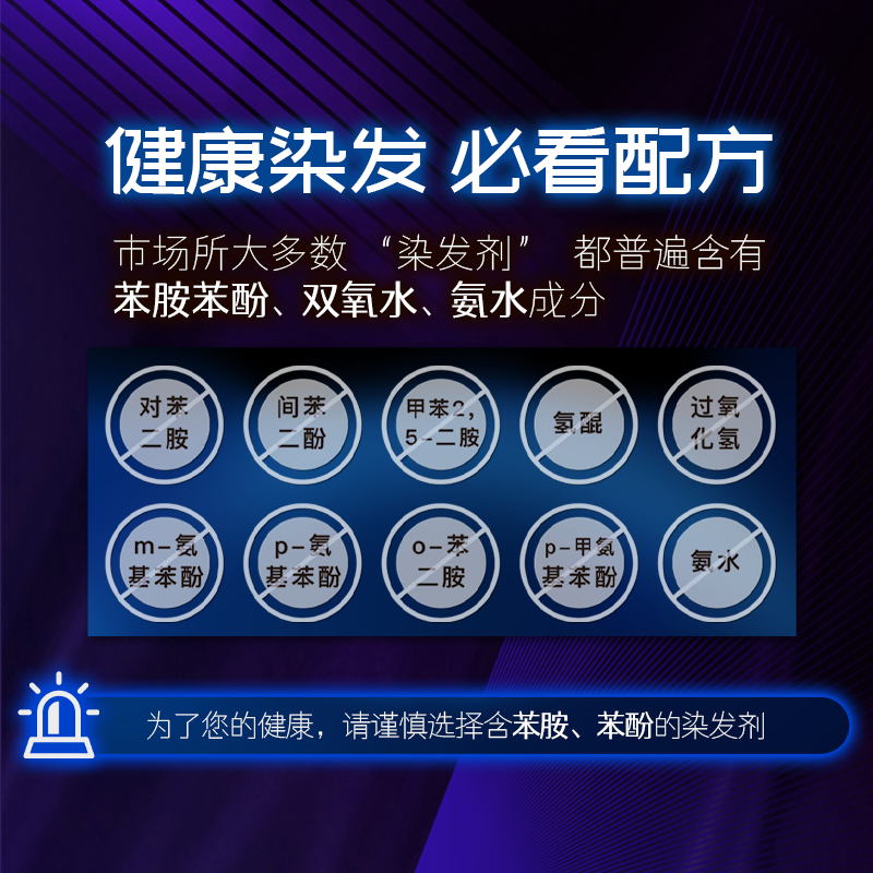 自然村染发液 发明专利打造 黑色染发剂植物 遮白发 染发剂膏 齐耳发用 一盒装