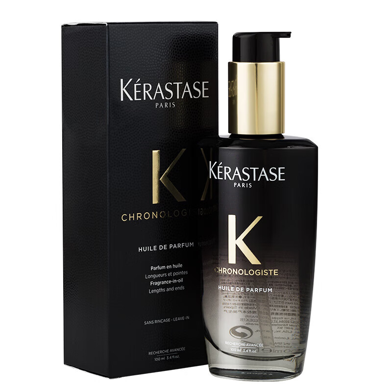 卡诗 KERASTASE护发精油进口山茶花菁纯亮泽经典香氛护发油菁纯修护 赋源芯丝头皮防掉精华液90ml