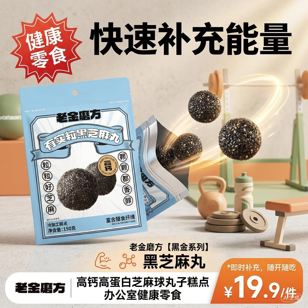 老金磨方黑芝麻丸150g，老金磨方红枣核桃黑芝麻丸150g - 86线报