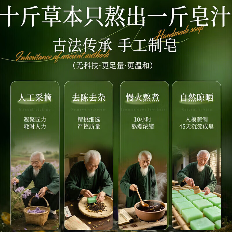 RSRDDY【一洗就掉】祛疣皂瘊尤皂猴子小肉粒痘痘粉刺清洁去尤香皂全身皂 一盒【初步祛无粒】26%客户选择