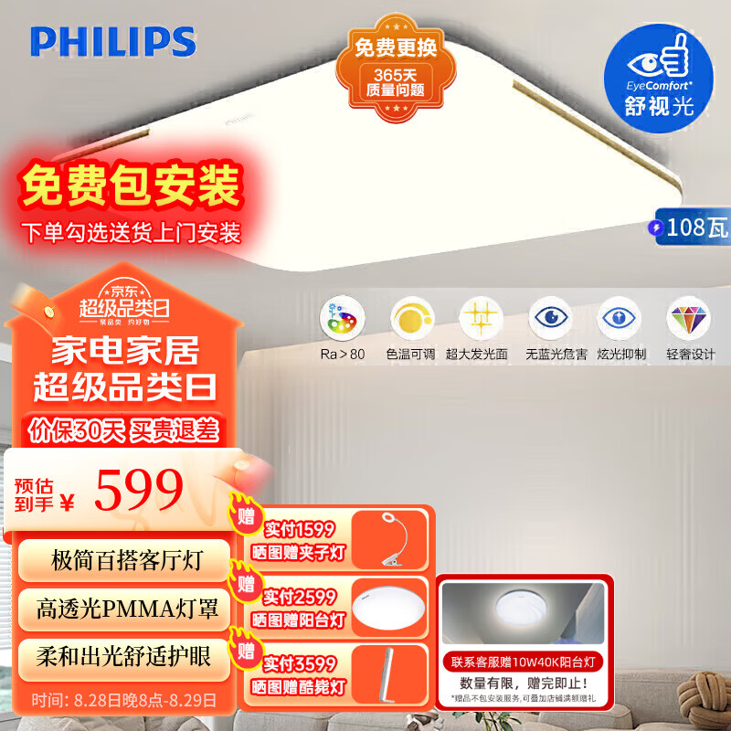 ڲ֣PHILIPSledƿƱŷִԼǽɫɵƾߵ108WƷ578Ԫ
