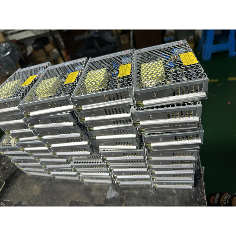 明纬开关电源LRS-150-24 24V150W 二手9成新左右 功能包好 24V