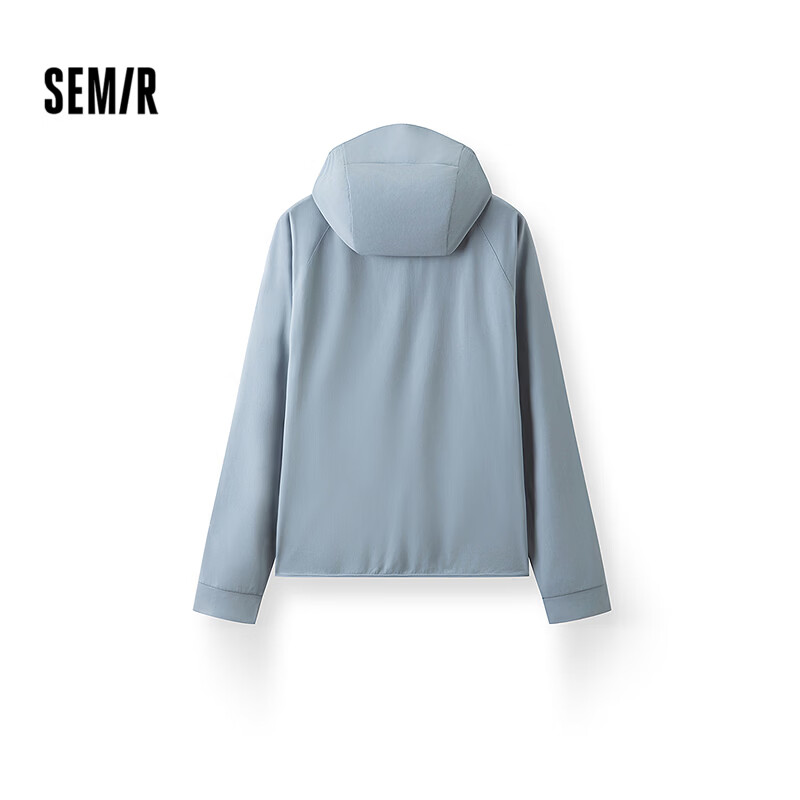 森马(Semir)【防晒服福袋】夹克男防晒服UPF50+连帽外套夏季轻量便携上衣 B款-灰蓝A81333 XL
