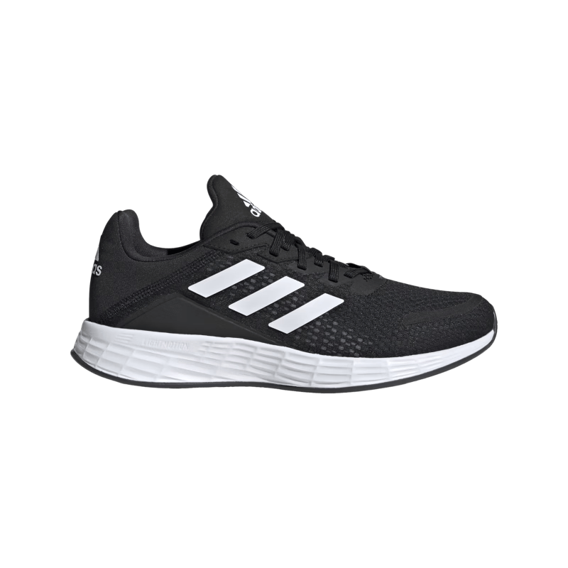 adidas DURAMO SL训练备赛网面体测跑鞋男女阿迪达斯官方   黑色/白色/深灰   42.5