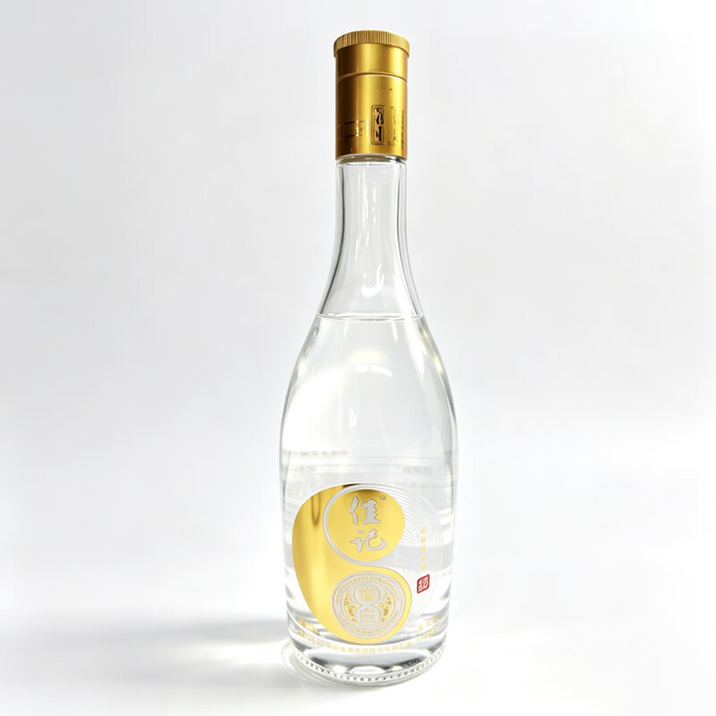 佳记青白酒2025版 老窖池酿造浓香型纯粮白酒 礼盒装 52度 500mL 1瓶