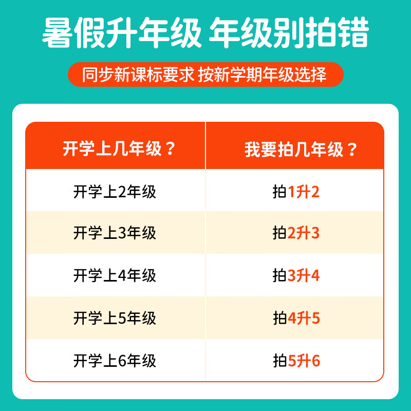 阳光同学2026新版暑假衔接语文数学英语一升二升三升四升五升六123456年级暑假作业暑假阅读暑假练字帖专项练习 领跑一年级【幼小衔接】 暑假衔接【数学人教版】